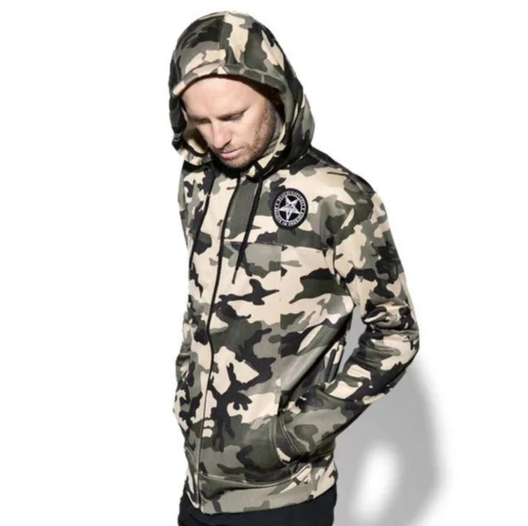 Blackcraft Cult Baphomet Camo Hoodie Jacket
